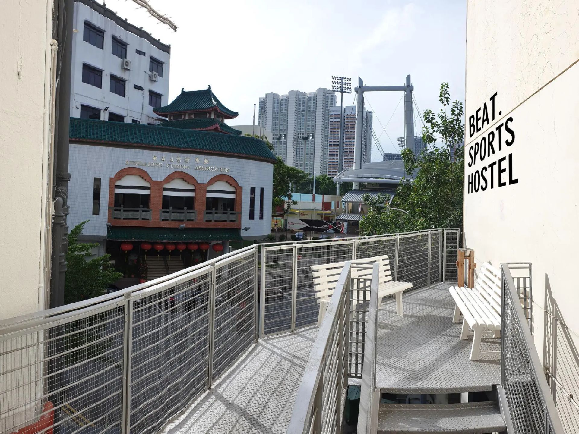 BEAT. Sports Hostel - Smoking area - 3