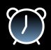 Alarm clock-dark-icon