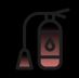Fire extinguisher-light-icon