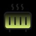 Heating in public area-light-icon