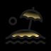 Private beach access-light-icon