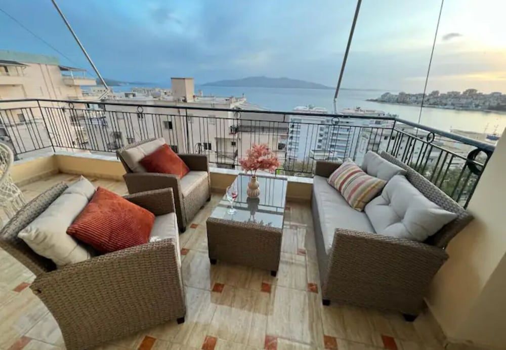 Yellow Apartment Saranda - Terrace/patio - 1