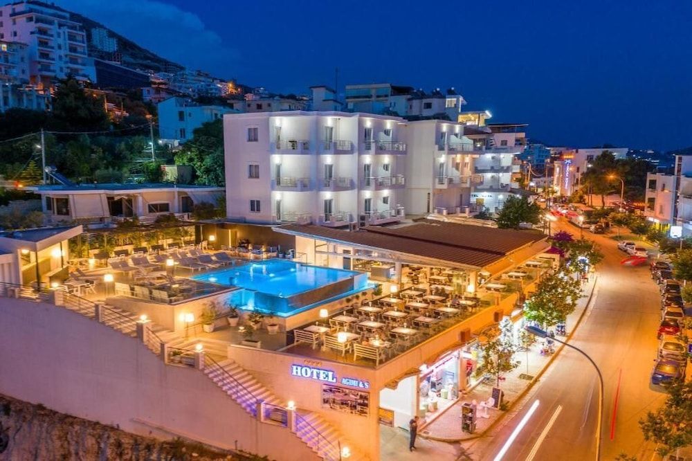 Hotel Agimi - Front of property - evening/night