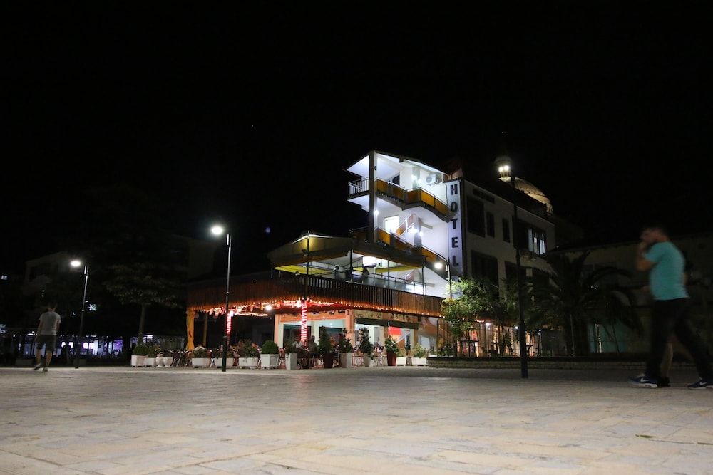 Hotel Orestiada - Front of property - evening/night - 1
