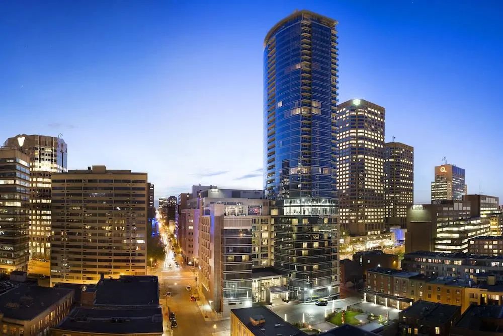 蒙特娄市中心万怡酒店 - View from property - 2