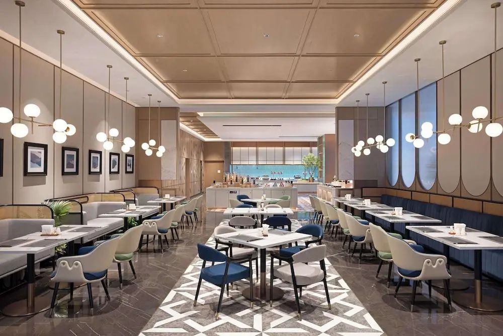 Hilton Garden Inn Bazhong Bazhou - Restaurant - 3