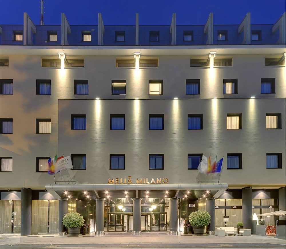 Melia Milano - Front of property - evening/night