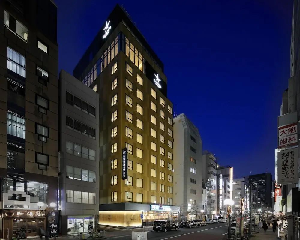 東京新橋光芒飯店 - Front of property - evening night - 2