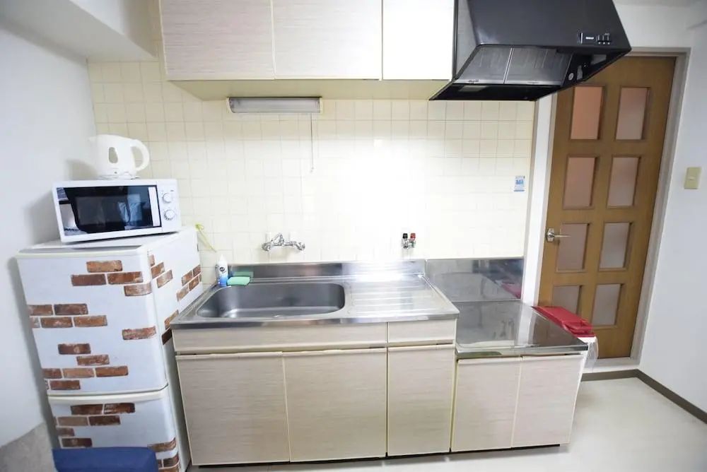 新日本桥公寓酒店 - Private kitchenette - 2
