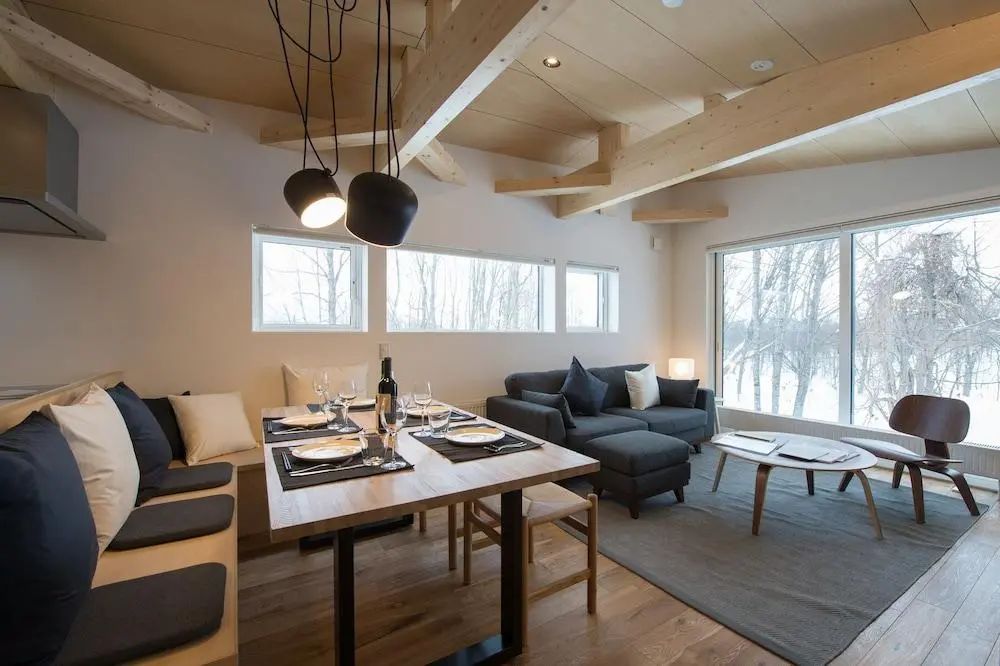 Yorokobi Lodge by Hokkaido Tracks - Living area - 1