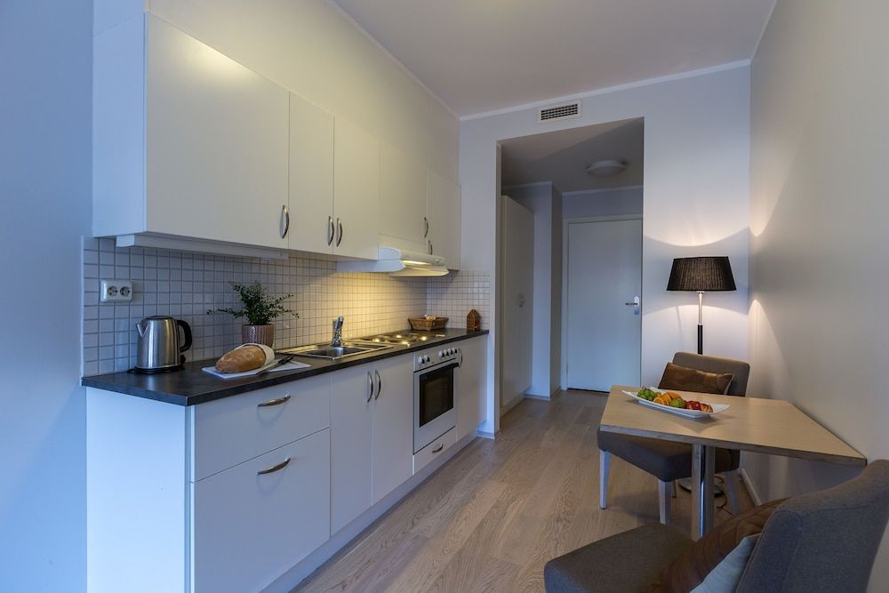 城市入口公寓酒店 - Private kitchen - 1