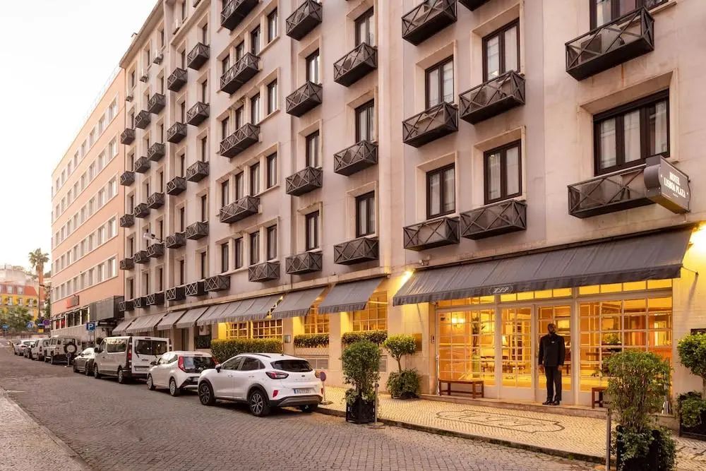Hotel Lisboa Plaza, a Lisbon Heritage Collection - Front of property - evening night - 2