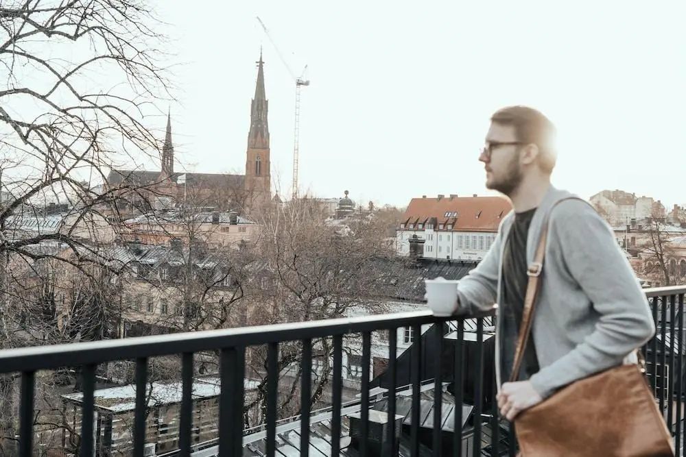 Hotel Botanika Uppsala - Balcony view
