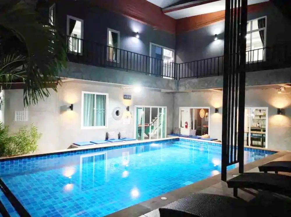 Villa Rajapruek Entire 3 villa with pool near Airport and City Center - Private pool - 2