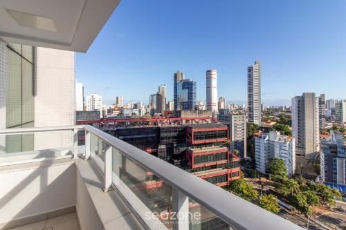Hospedagem com piscina, sauna e academia no coracao de Salvador - AAP - Balcony/terrace - 4