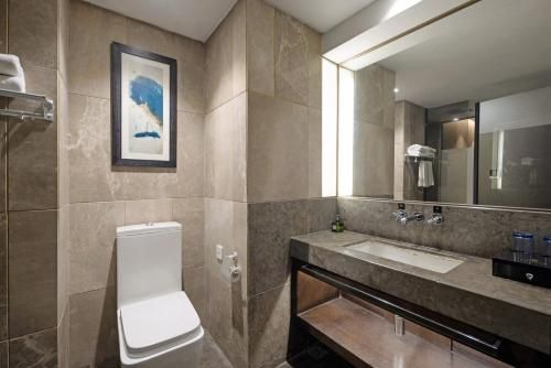 如家派柏云酒店 成都新会展大源地铁站店 - Bathroom - 1