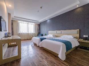 Super 8 Hotel Ningbo Beilun Yingxiu City Hengshan Roa - Bed - 1