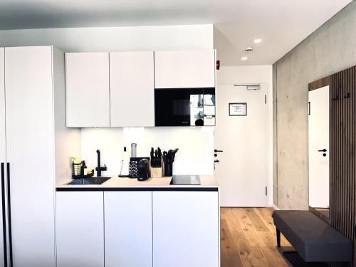 Mikes Apartments Munich - Kitchen