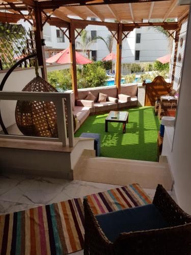 بورتوسعيد Porto said شاليه غرفه وصاله ارضى للاسر فقط - Garden - 2