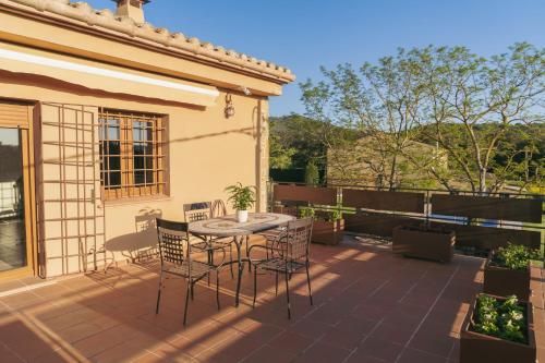 Masia Rural Can Poch - Balcony/terrace