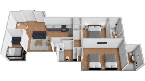 Ocean's Edge Luxury Rentals - Floor plans - 3